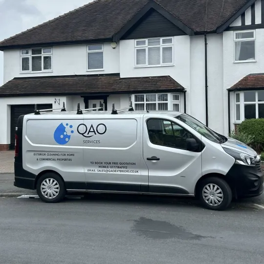 Another picture of our roof cleaning van in Birmingham